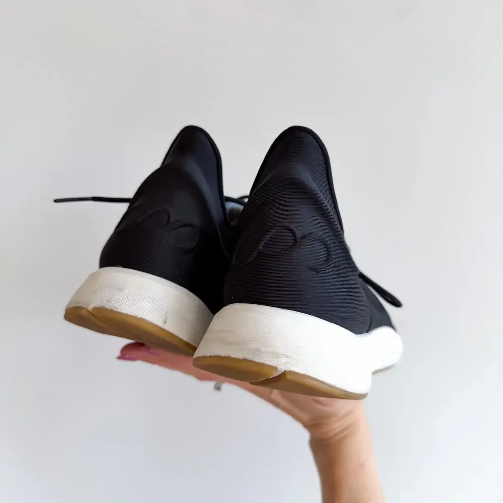 Saysh One Lightweight Lace Up Lifestyle Sneaker Shoes Black 9